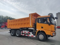 Camion benne lourd d'occasion Shacman Delong X3000 6x4 Euro 2 Diesel Conduite à gauche pour le marché africain