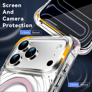 Custodia Magnetica Opaca Anti-Impronta Antiurto con Protezione Anticaduta per <span class=keywords><strong>iPhone</strong></span> 17 Pro/Pro Max - Product Image 3