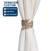 Meilleures ventes, attaches de rideaux magnétiques de luxe Winbow, attaches en macramé pour la salle de mariage