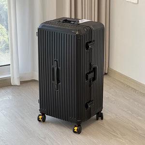 Trolley Luggage Aluminum Frame Rolling Luggage Case 20 <strong>24</strong> 26 28 <strong>Inch</strong> Travel <strong>Suitcase</strong> on Wheels Combination Lock Carry on Luggage - Product Image 5