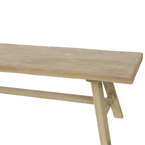 XZ-250048 rắn gỗ mộc mạc theo kiểu trong nhà sống 140cm dài ghế gỗ - Product Image 4