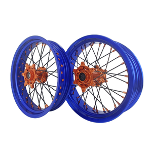 Fit Yamaha <span class=keywords><strong>Supermotard</strong></span> roue 17 "36 rayons moto alliage anodisation Supermoto roues pour <span class=keywords><strong>ktm</strong></span> - Product Image 6