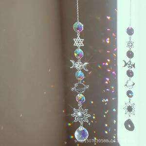 บริการผลิตชุดเครื่องประดับตกแต่งบ้านรูปดาว พระจันทร์ พระอาทิตย์ ทำจากคริสตัลเงินแบบสั่งทำพิเศษ - Product Image 2
