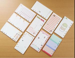 INS Style A7 Planner Refills Inserts Filler Paper Pages for 6-Ring Binder Loose <strong>Leaf</strong> Paper for Girl Memo <strong>Book</strong> - Product Image 1
