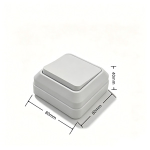 YuHe Group 4-Gang 4-Way <b>Touch</b> Control Wall <b>Switch</b> for Wi-Fi App Minimalist Design IP20 16A 230V Tempered Glass Mechanical Life - Product Image 2