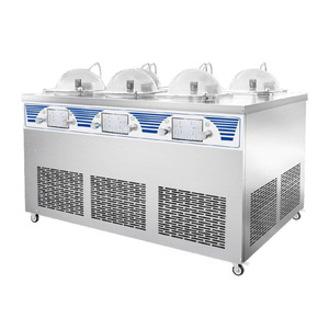 Máquina de Helado Duro de Acero Inoxidable, Comercial, Trifásica, Enchufe Europeo, Refrigerante R404A - Product Image 3