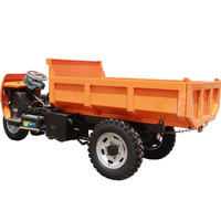Vente chaude Open Body 3-Wheel Diesel Tricycle Puissante Machine Minière Souterraine avec Utilisation de Cargo