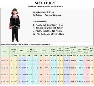 Disfraz <span class=keywords><strong>de</strong></span> Vampiro Esqueleto para Niños, Conjunto <span class=keywords><strong>de</strong></span> Disfraces <span class=keywords><strong>de</strong></span> Barón y Baronesa para Halloween, Cosplay, TV y Cine - Product Image 6