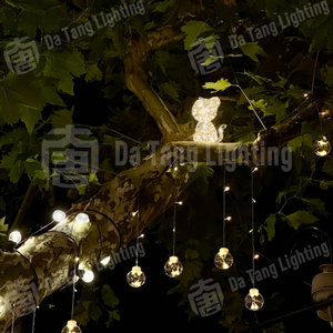 Luces Decorativas con Clasificación IP65 para Paisajes, Bodas y Uso Doméstico, Iluminan Jardines y Caminos con un Cálido Brillo LED - Product Image 3