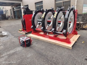 เครื่องเชื่อมท่อ HDPE ไฮดรอลิก ขนาด 500-800 มม. ลดราคาพิเศษ อุปกรณ์เชื่อมต่อแบบเทอร์โมฟิวชั่น เครื่องเชื่อมท่อ HDPE - Product Image 1