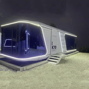 Capsule spatiale, maison, camping en plein air, résidence, chambre ensoleillée, chambre multifonctionnelle, chambre modulaire pliable - Product Image 3