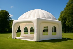 Tente de mariage gonflable sur mesure, fabriquée <span class=keywords><strong>en</strong></span> Chine, tente géante blanche pour événements, <span class=keywords><strong>pavillon</strong></span> d'exposition gonflable extérieur, <span class=keywords><strong>location</strong></span> commerciale - Product Image 2