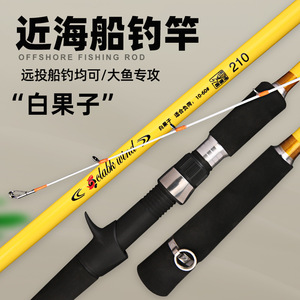 Caña de Pescar Blanca para Pesca en Barco, 6m, Acción Media Rápida, Pesca en Agua Salada - Product Image 2