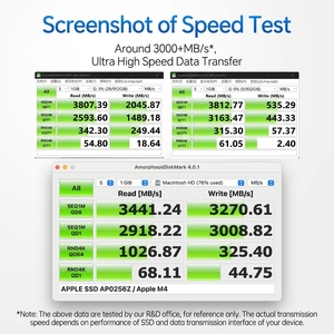 Boîtier <span class=keywords><strong>SSD</strong></span> <span class=keywords><strong>Thunderbolt</strong></span> 4 40 Gbit/s USB4 M.2 NVMe <span class=keywords><strong>Externe</strong></span> Ultra-Rapide avec Prise en Charge du Pont ASM2464PD pour <span class=keywords><strong>SSD</strong></span> jusqu'à 8 To pour l'Édition Vidéo - Product Image 6