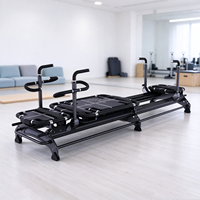 Pilates Reformer haut de gamme multifonctionnel pour l'entraînement de résistance du corps entier, idéal pour les studios de fitness commerciaux.