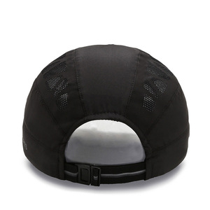 Cappello da Tennis estivo con Logo personalizzato retrò ad asciugatura rapida 100% cappello da sole in poliestere per la pesca in campeggio, ecc. - Product Image 3