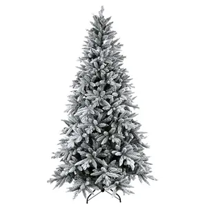 聚乙烯聚氯乙烯混合装饰圣诞树畅销植绒圣诞树