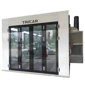 Tricar 럭셔리 하이 퀄리티 8m 전기 히터 건조기 자동차 스프레이 페인트 부스 베이킹 오븐 스프레이 부스 - Product Image 3
