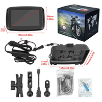 Nouveau Navigateur Portable pour Moto avec Écran Tactile IPS 5 Pouces, Étanche IPX7, CarPlay Sans Fil et Mises à Jour WiFi - Expédié depuis notre entrepôt aux États-Unis
