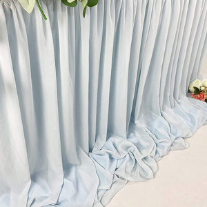 100% nappe ronde en Polyester nappes réutilisables festives pour la maison hôtel Banquet et célébrations de vacances caractéristique durable - Product Image 2