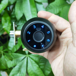 Akıllı Parmak İzi ve Anahtarsız IC Kartlı Kapı Kolu Kilidi, Tuya Uygulaması ile Uzaktan Kumandalı, Ahşap Kapılar için Ev ve Yatak Odası Kullanımına Uygun Dijital Kilit - Product Image 5