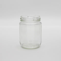 Frascos de Vidrio para Alimentos de Alta Calidad de 50ml/100ml/150ml/200ml con Tapa de Rosca para Venta al por Mayor, Recargables, para Almacenar Leche, Jugo y Azúcar