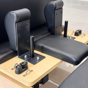 Reformer de <span class=keywords><strong>Pilates</strong></span> pliable en bois d'érable - Équipement de santé écologique pour <span class=keywords><strong>studio</strong></span> de <span class=keywords><strong>yoga</strong></span> et salle de sport - Product Image 3