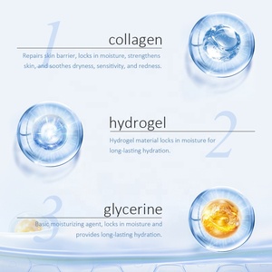 Masque pour les <span class=keywords><strong>yeux</strong></span> en hydrogel transparent rose, collagène, rafraîchissant, apaisant, hydratant, acide hyaluronique, aloe vera, patchs <span class=keywords><strong>anti</strong></span>-<span class=keywords><strong>fatigue</strong></span> pour les <span class=keywords><strong>yeux</strong></span> - Product Image 6