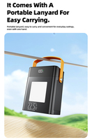 Banco de Energía HYTO de Alta Capacidad 100000mAh con Carga Rápida 22.5W PD20W, Banco de Energía Portátil para Exteriores de 100000 mAh