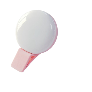 Barato Mini <span class=keywords><strong>Q</strong></span> portátil recargable USB <span class=keywords><strong>LED</strong></span> Selfie luz relleno iluminación anillos Clip para iPhone <span class=keywords><strong>Samsung</strong></span> teléfono Cámara personalizar Logo - Product Image 2