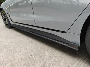 <span class=keywords><strong>Usado</strong></span> para 2020 + <span class=keywords><strong>BMW</strong></span> 4 Series g26 <span class=keywords><strong>420i</strong></span> 430I 435i m440i 4 puertas fibra de carbono estilo B faldones laterales kit de carrocería - Product Image 6