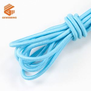 Rubber Band Elastic Cord String for Cloth Colorful High Quality Polyester 1-15mm Supply Customized Pink Ribbon Shoes - Product Image 2