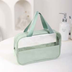 Hot Selling OEM Custom <b>Travel</b> Cosmetic <b>Bag</b> Ultra Portable Makeup <b>Toiletry</b> Pouch for <b>Women</b> - Product Image 5