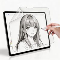 Protection d'écran effet papier 2026 en vogue pour iPad Air 11/13 2024 – Film PET mat anti-reflet sans bulles pour écriture et dessin