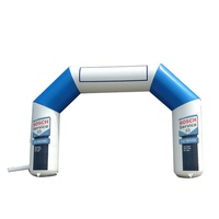 Arche gonflable hermétique de porte d'arche de logo personnalisé de vente chaude pour la publicité de course