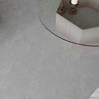 Carrelage en porcelaine aspect marbre gris doux 600x1200mm, facile à nettoyer, imperméable, pour sol, mur, salon, hôtel