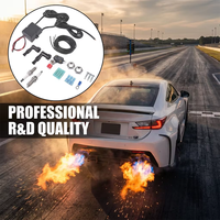 Kit lance-flammes pour échappement de voiture Tianwang Heavy Duty, système de projection de flammes, 12V 18W, double sorties d'échappement, pour voitures de course professionnelles