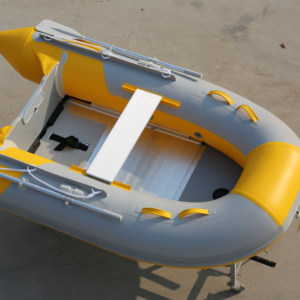 Bote Inflable Plegable Personalizado, Bote Eléctrico Tipo Pontón para Recreación Acuática - Product Image 1