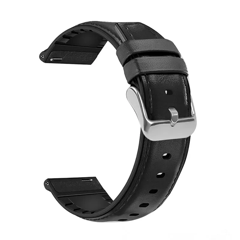 Smartwatch mit Leder armband, Designer 38mm 40mm 42mm 44mm Lederband Smartwatch-Armbänder für luxuriöses Design Leder armband