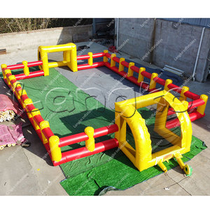 Arène de football gonflable commerciale enfants adultes jeux de sport clôture de terrain de football <span class=keywords><strong>pour</strong></span> la <span class=keywords><strong>location</strong></span> de fête - Product Image 1