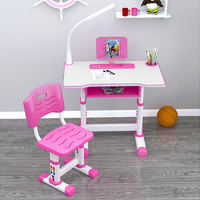 Ensemble table et chaise d'étude multifonctionnel, réglable, confortable, écologique, ignifuge et durable pour enfants, ensemble de bureau d'écolier pour salle de classe