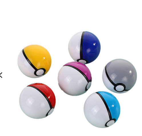 Пластиковые капсульные игрушки, 48 мм, пластиковый тыкмон-шар с мультяшными фигурками тыкать-Мон, игрушка, карманный монстр, внутри-шар, игрушка