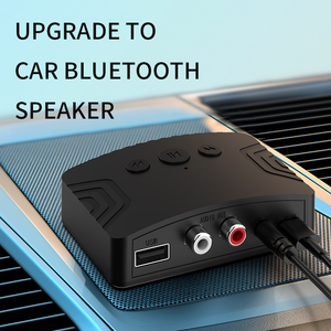 <span class=keywords><strong>Receptor</strong></span> de Audio <span class=keywords><strong>Bluetooth</strong></span> 5.3 R20 con Reproductor USB, Conector RCA AUX 3.5mm para Auto, Altavoz, Auriculares - Product Image 4