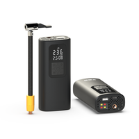 Portable High Pressure Electric Tire Inflator 150PSI Mini Hand Vacuum Pump Wireless Lightweight ABS Motorcycle Accessories LED