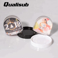 Cadres photo liquides Qualisub à prix d'usine, globes à neige par sublimation avec liquide