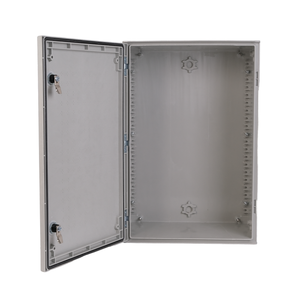 Armoire extérieure étanche Saipwell CE IP66 en PRV (polyester, fibre de verre) avec charnières, montage sur poteau SMC DMC - Product Image 3