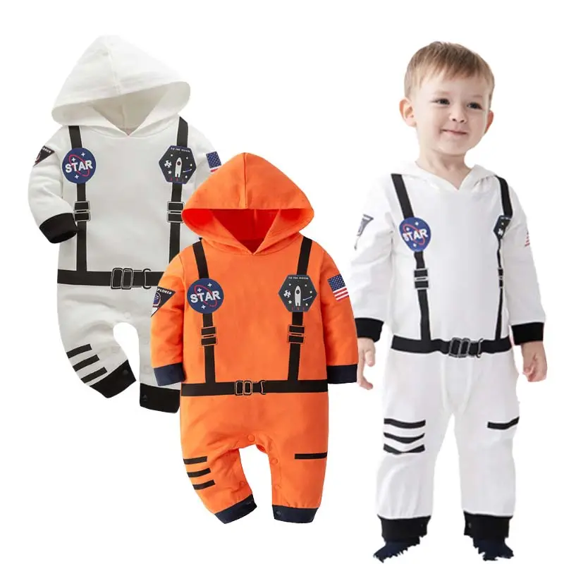 Costume Cosplay d'halloween pour bébé garçon et fille, uniforme Cosplay pour enfant, Costume d'astronaute HCFB-013