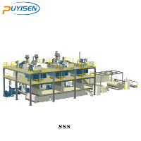 Ligne de production de tissu non tissé PP Spunbond à grande vitesse avec moteur PLC, technologie la plus récente, marque PUYISEN, 220V/380V pour les tissus non tissés