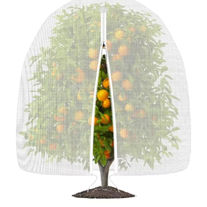 Housse de protection pour tomates, filet anti-insectes avec cordon de serrage et fermeture éclair - Product Image 1