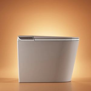 Mini Thông Minh Nhà Vệ Sinh Ghế Kéo Dài Sàn Gắn Tự Động Xả Nước Nóng Ghế Từ Xa Tiết Kiệm Không Gian P-Trap S-Trap Khách Sạn Trường Học - Product Image 2